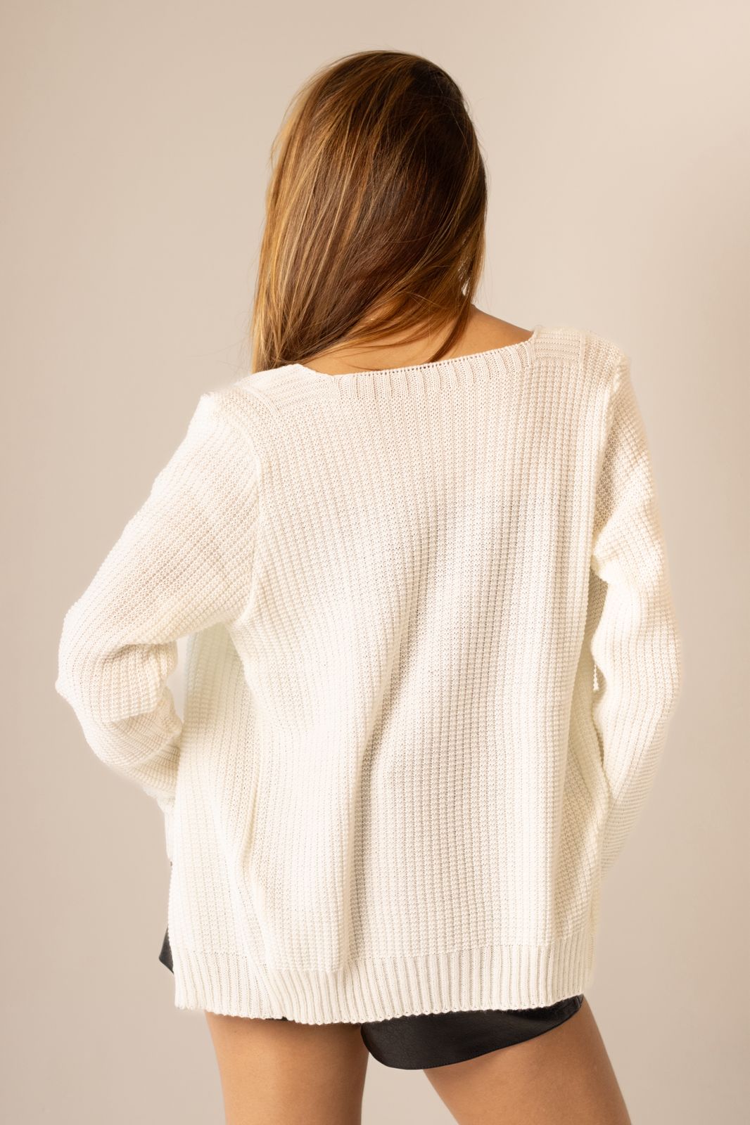 Casaquinho Tricot Ponto Fang